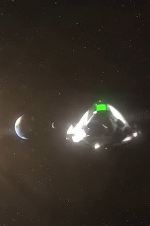 UFO From Earth to the Moon