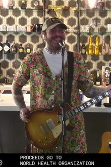 Post Malone Nirvana Tribute Livestream