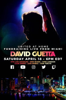 David Guetta / United at Home - Fundraising Live from Miami