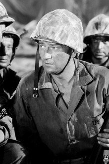 V písku ostrova Iwo Jima