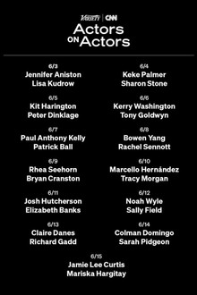 Variety & CNN Actors on Actors
