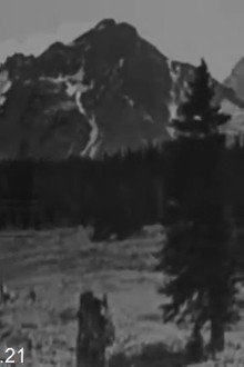 Climbing Mt. Lefroy in the Rockies, Canada, 1910s