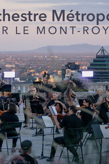 L'Orchestre Métropolitain sur le Mont-Royal