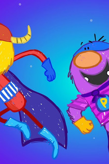 Captain Monsterica and the Purple Protector