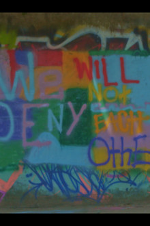 We Will Not Deny Each Other