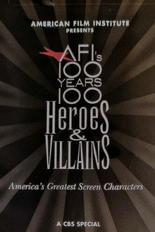 AFI's 100 Years... 100 Heroes & Villains