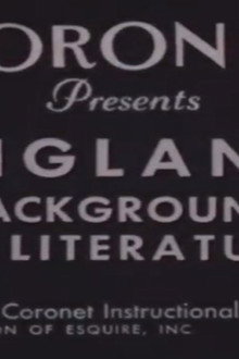 England: Background of Literature