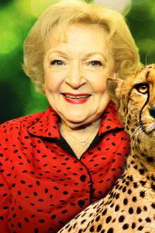 Betty White y los felinos