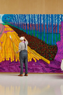 David Hockney at the Royal Academy of Arts