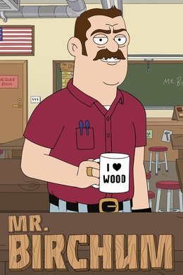 Mr. Birchum season poster