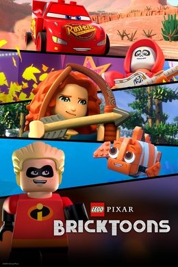 LEGO Pixar: BrickToons season poster