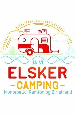 Ja, vi elsker camping season poster