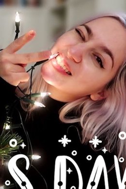 Vlogmas Day season poster