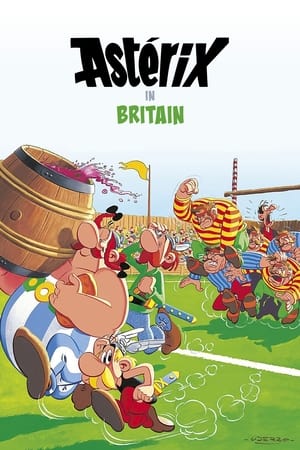 Poster Asterix in Britain 1986