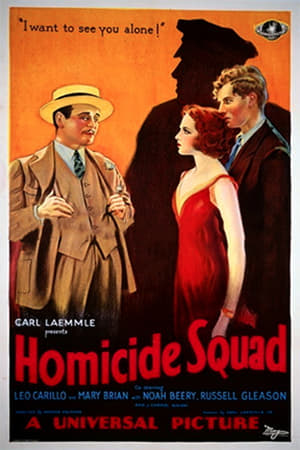 Poster Homicide Squad 1931