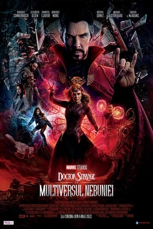 Poster Doctor Strange în Multiversul Nebuniei 2022