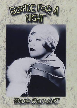 Poster A Blonde for a Night 1928