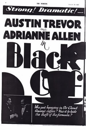 Poster Black Coffee 1931