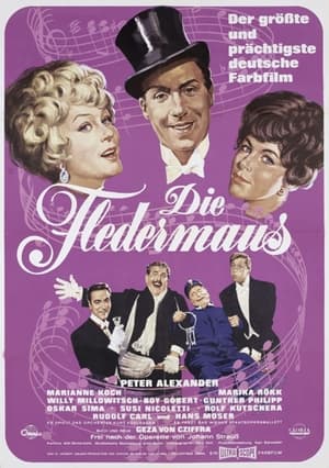 Poster Die Fledermaus 1962