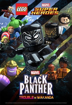 Poster 레고 마블 슈퍼 히어로 블랙 팬서:와칸다 2018