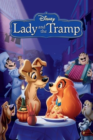 Poster Lady and the Tramp 1955