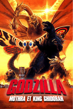 Poster Godzilla, Mothra and King Ghidorah: Giant Monsters All-Out Attack 2001