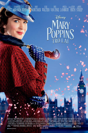 Poster Mary Poppins Trở Lại 2018