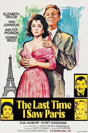 Poster The Last Time I Saw Paris 1954