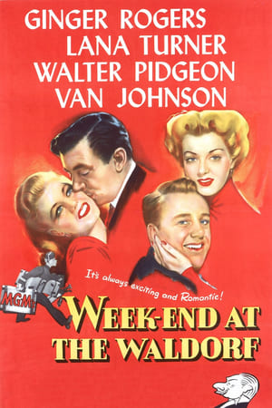 Poster Week-End at the Waldorf 1945