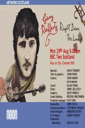 Poster Gerry Rafferty: Right Down the Line 2011
