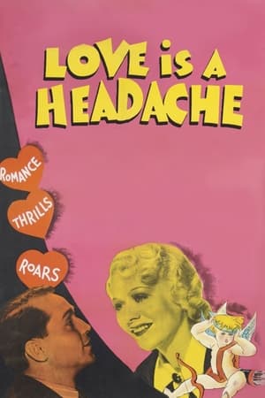 Poster Love Is a Headache 1938