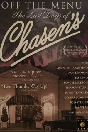 Off the Menu: The Last Days of Chasen's 1998