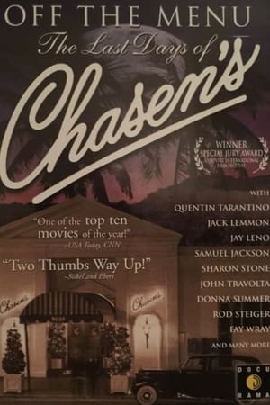 Poster Off the Menu: The Last Days of Chasen's 1998