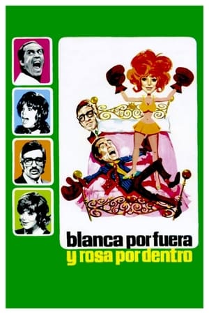 Poster Blanca por fuera y Rosa por dentro 1971