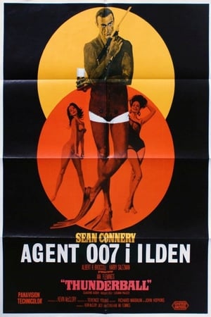 Poster James Bond: Agent 007 i ilden 1965