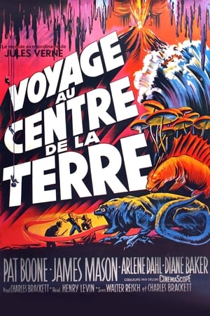 Poster Voyage au centre de la Terre 1959