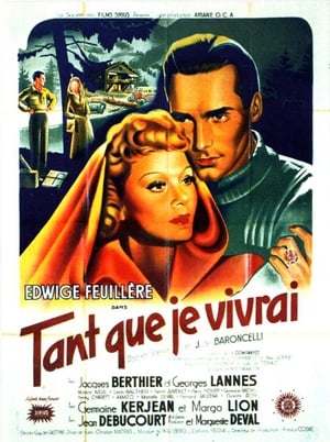 Poster As Long As I Live 1946