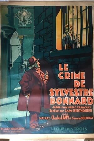 Télécharger Le Crime de Sylvestre Bonnard ou regarder en streaming Torrent magnet 