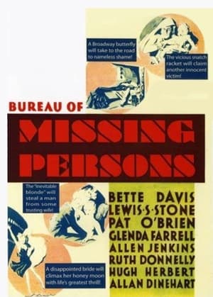 Poster Bureau of Missing Persons 1933