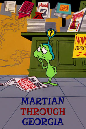 Poster Martian Through Georgia 1962