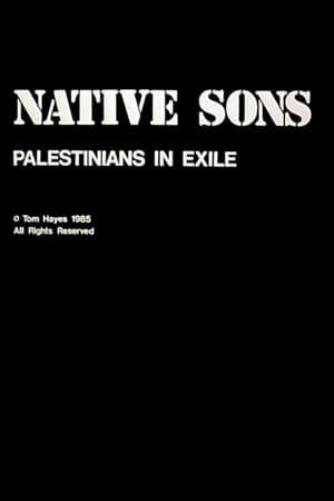 Poster Native Sons: Palestinians In Exile 1985