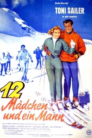 Poster Zwölf Mädchen und ein Mann 1959
