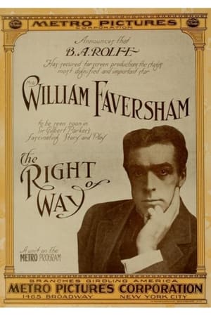 Poster The Right of Way 1915