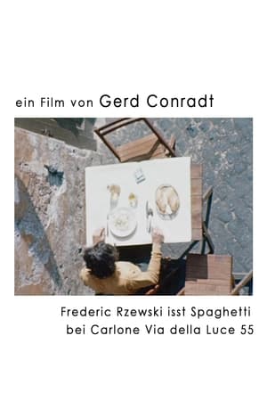 Image Frederic Rzewski eats spaghetti at Carlone Via della Luce 55