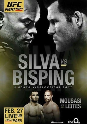 Poster UFC Fight Night 84: Silva vs. Bisping 2016