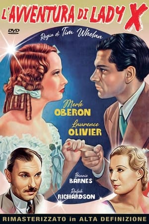 Poster L'avventura di Lady X 1938