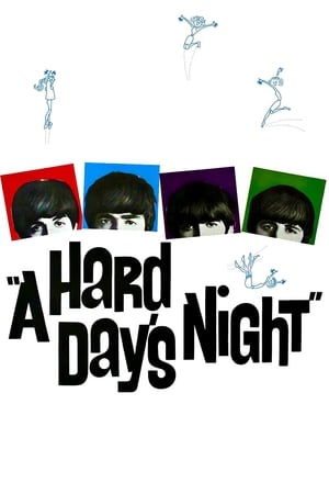 Poster A Hard Day's Night 1964
