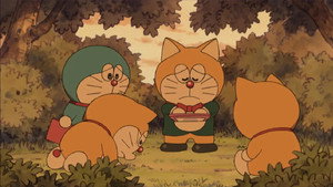 Doraemon Season 0 :Episode 69  Battle! Cat-Model Robots vs. Dog-Model Robots