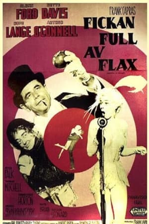 Poster Fickan full av flax 1961