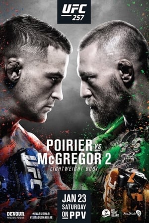 Poster UFC 257: Poirier vs. McGregor 2 2021